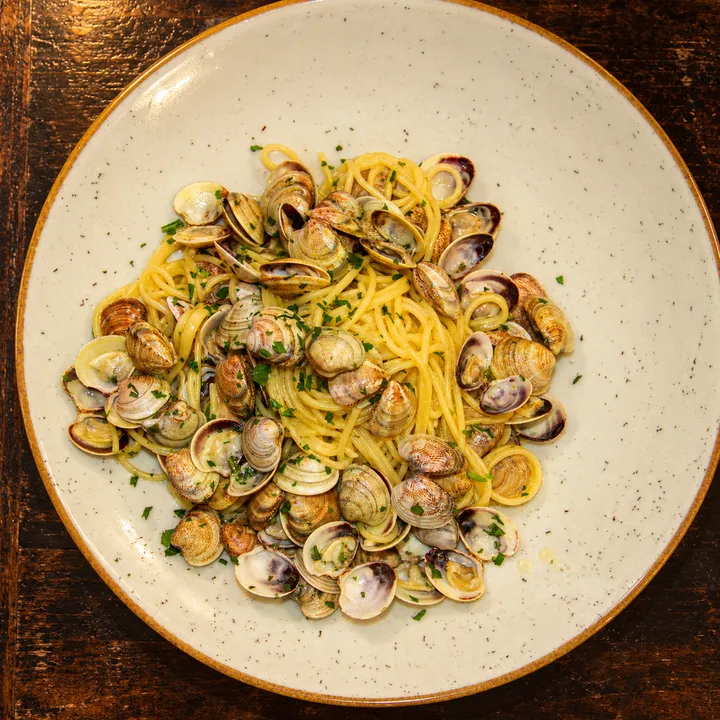 Spaghetti mit Venusmuscheln
