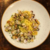 Spaghetti mit Venusmuscheln